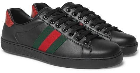 gucci ace shoe snake|Gucci snake sneakers men.